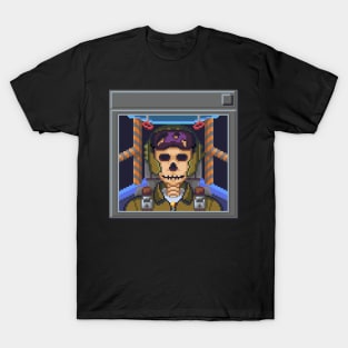 Skeletal Pilot T-Shirt